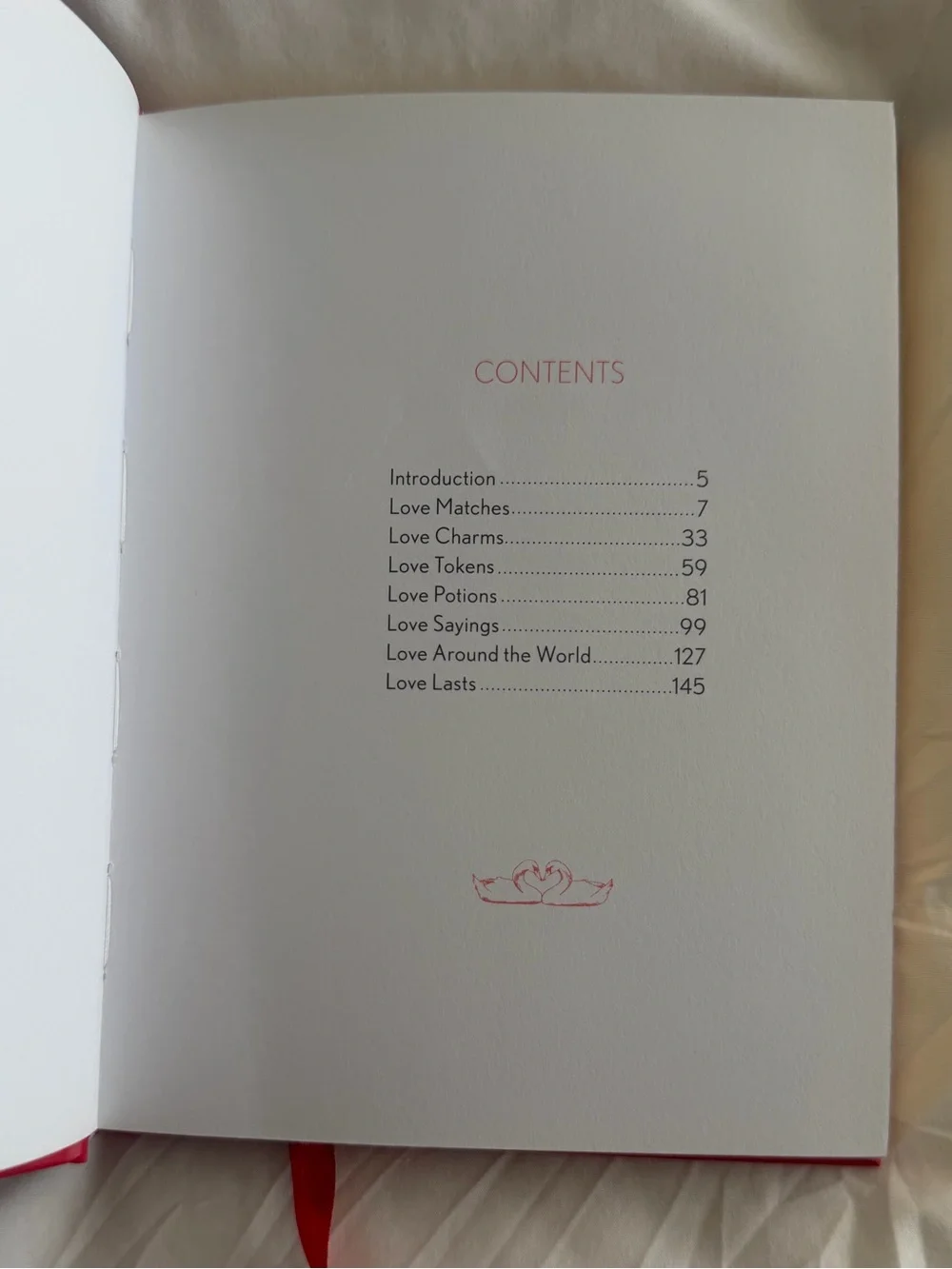 ❤️ Red Hardcover 'The Book of Love' - Picture 2 of 3